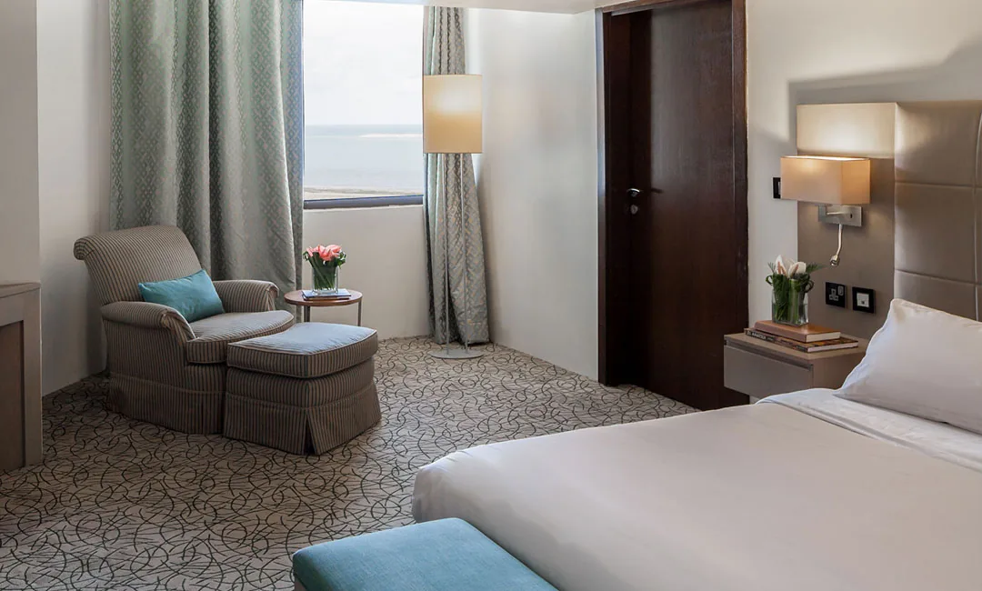 Diplomatic Suite bedroom at Eko Hotels and Suites