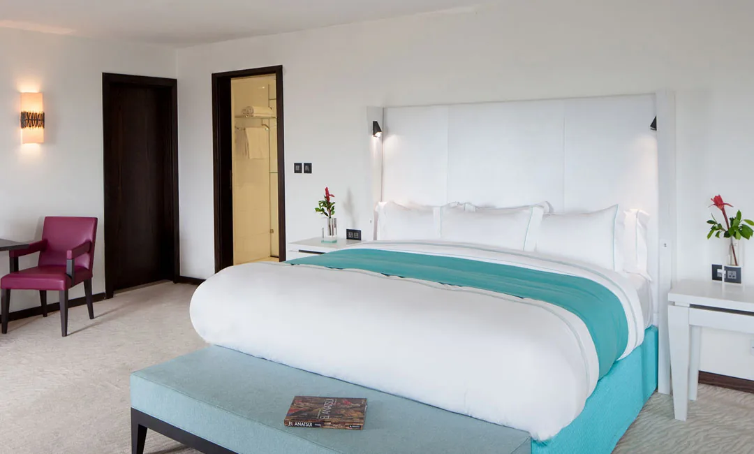 Presidential Suite bedroom at Eko Hotels and Suites