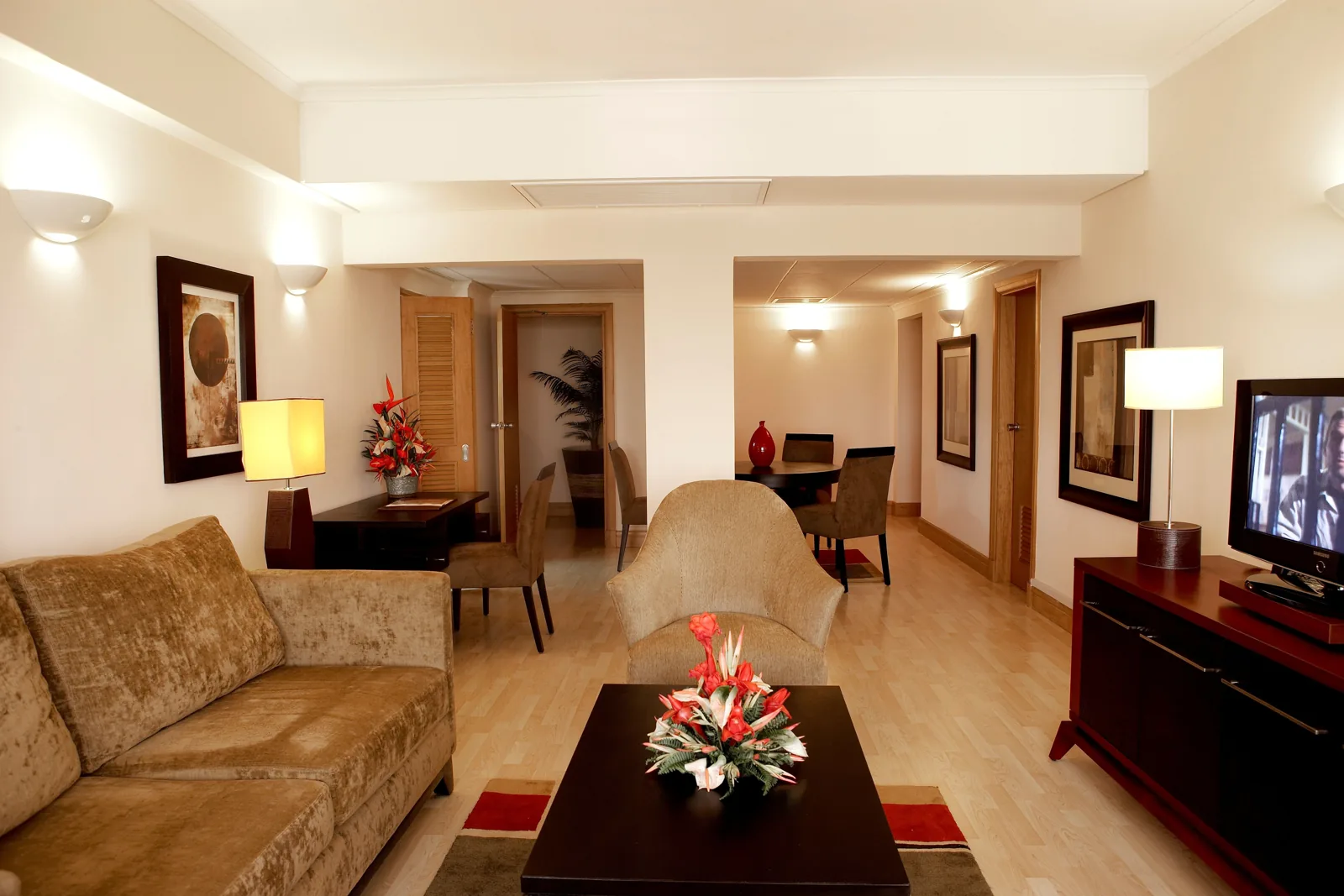 Apartment lounge at Federal Palace Hotel and Casino