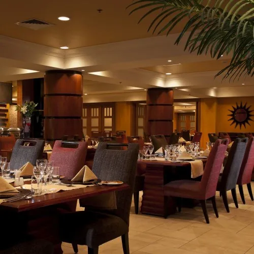 Explorers Restaurant dining room at Federal Palace Hotel and Casino